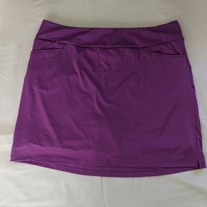 NWT Adidas Purple Athletic Tennis Skirt XL